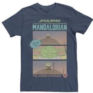 Star Wars Mandalorian gray T-Shirt